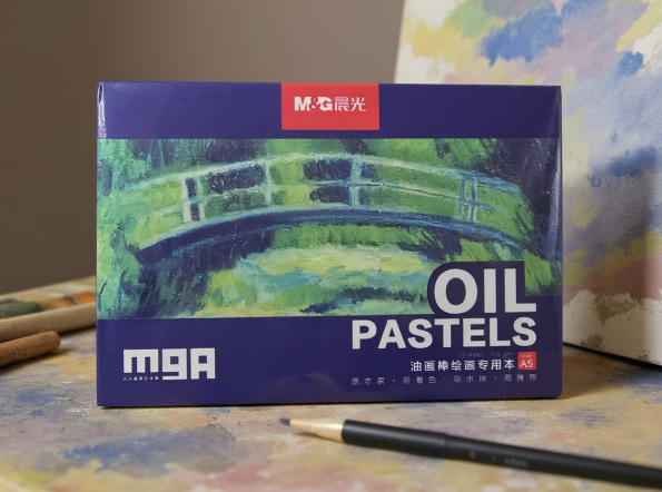 دفتر رسم MG OIL PASTELS