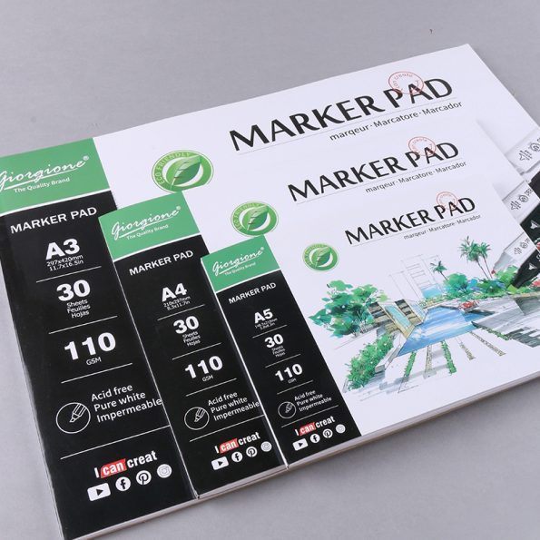 دفتر رسم Marker Pad
