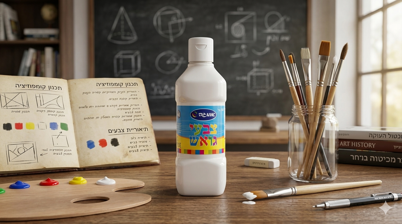 الوان جواش ابيض 500ml
