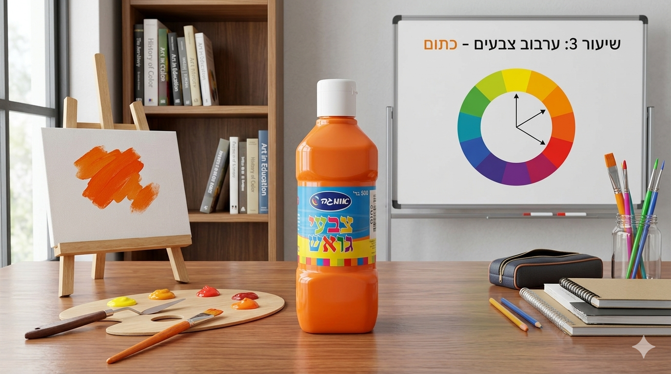 جواش برتقالي 500ml