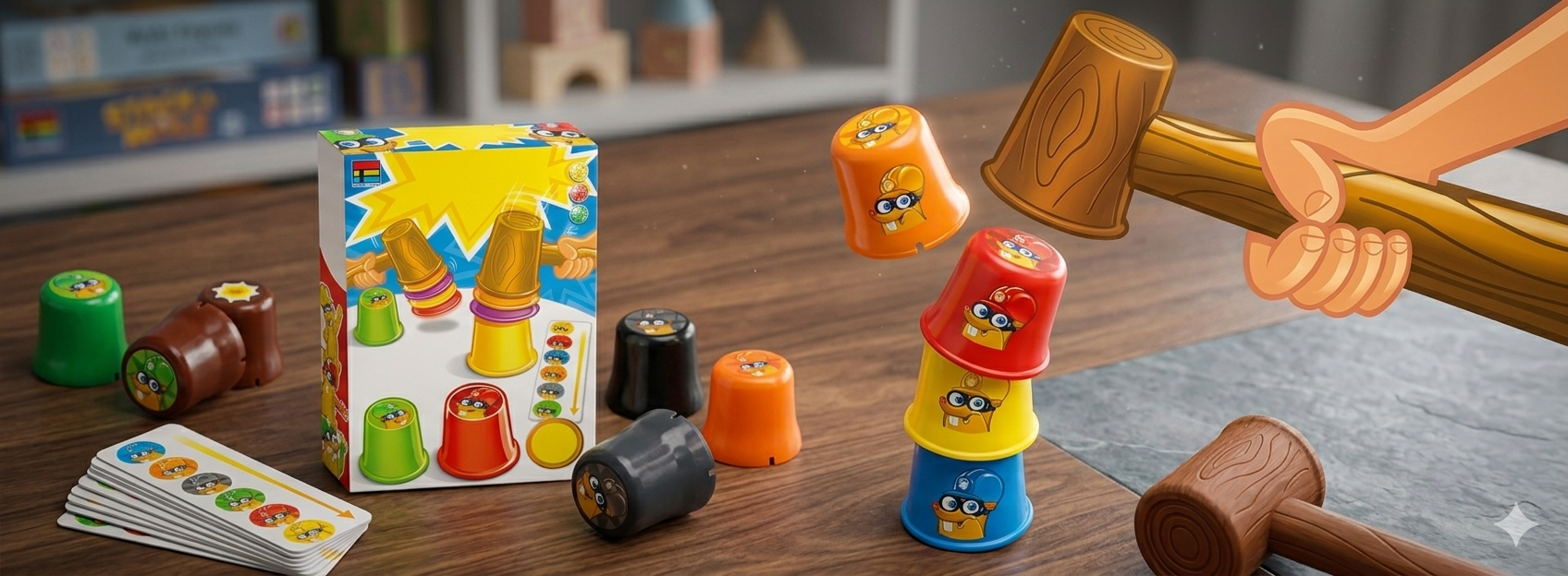 Stack a Mole Game